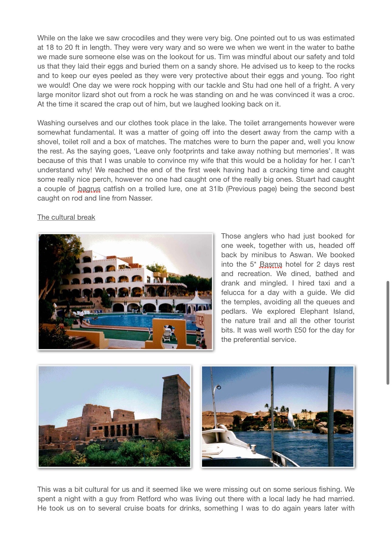 Free read! Nile Perch Trip by Bob Brookes