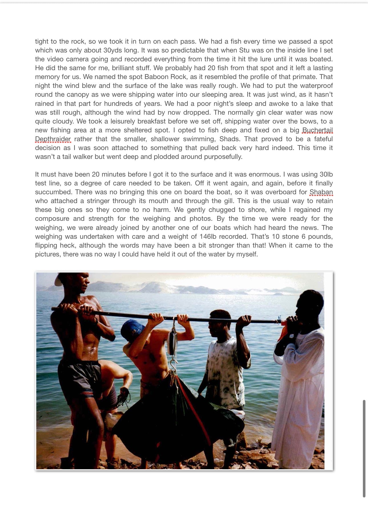 Free read! Nile Perch Trip by Bob Brookes